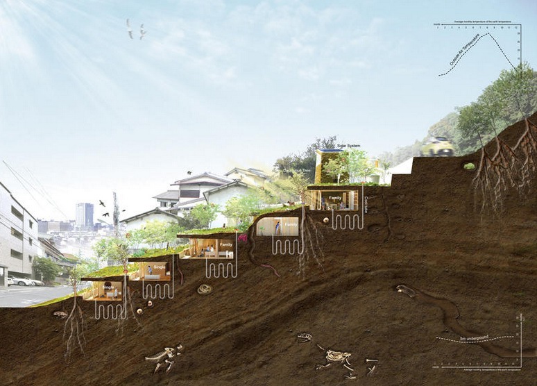 日本半山坡集合住宅-22