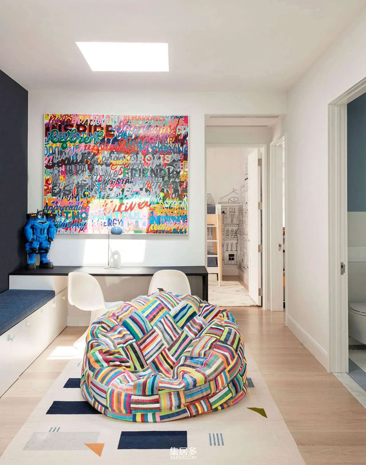 曼哈顿明亮阁楼设计丨美国曼哈顿-16