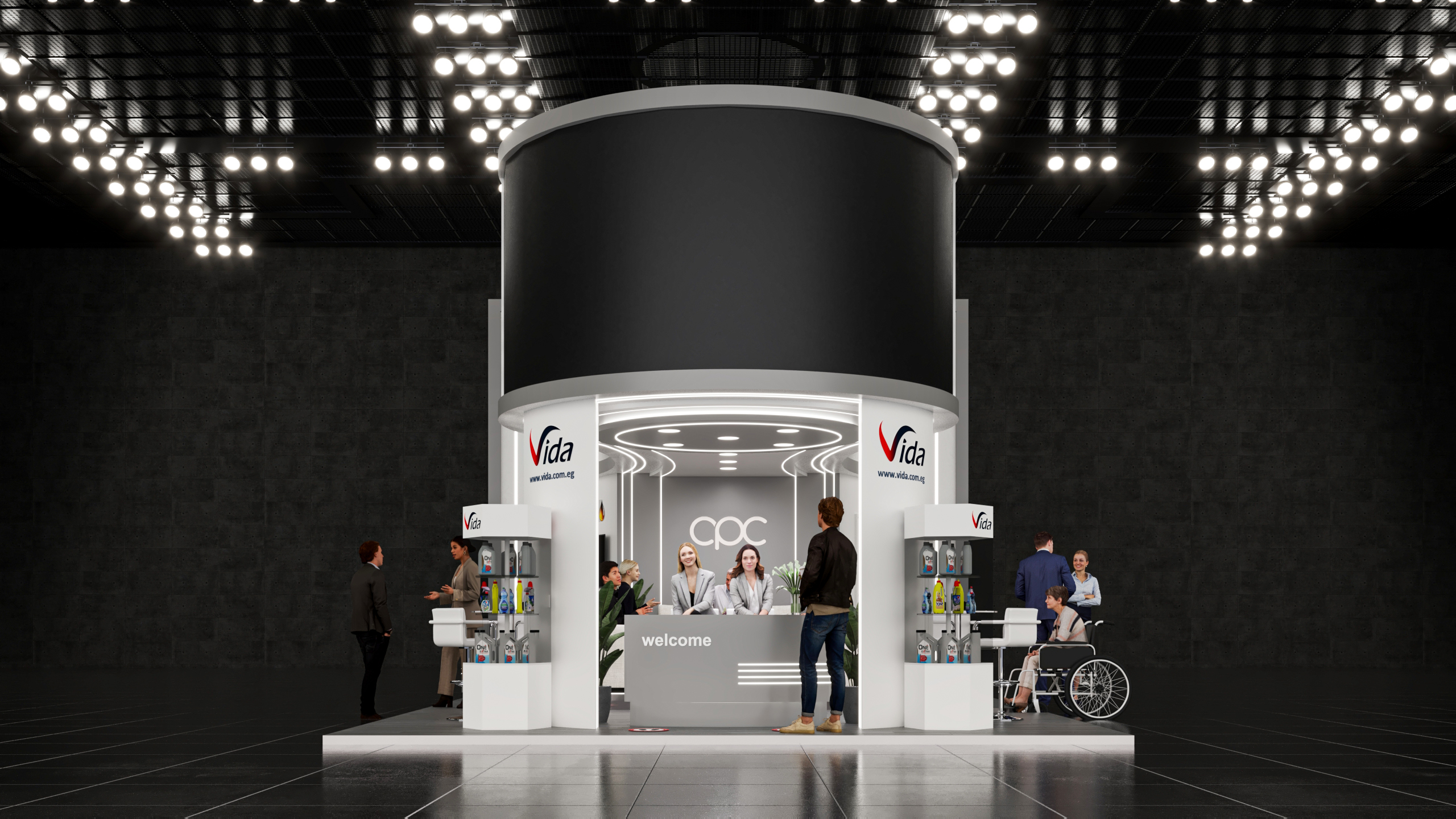 CPC@EGYPS 23 展位设计与制作-4