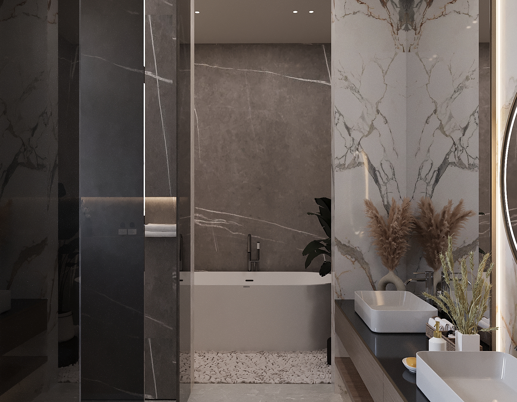 现代别墅室内设计-32