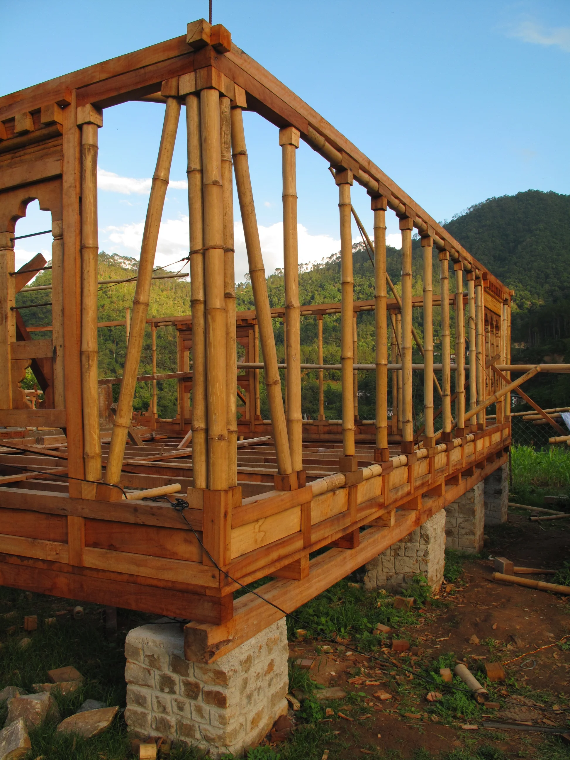 不丹总督府竹屋丨INBAR,ABARI-3