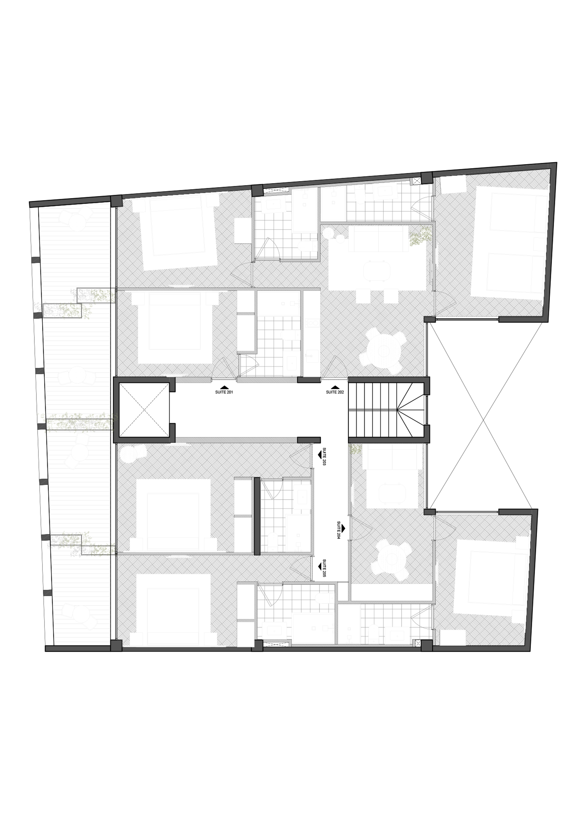 安娜·波兰科公寓酒店丨墨西哥墨西哥城丨Local de Arquitectura-32