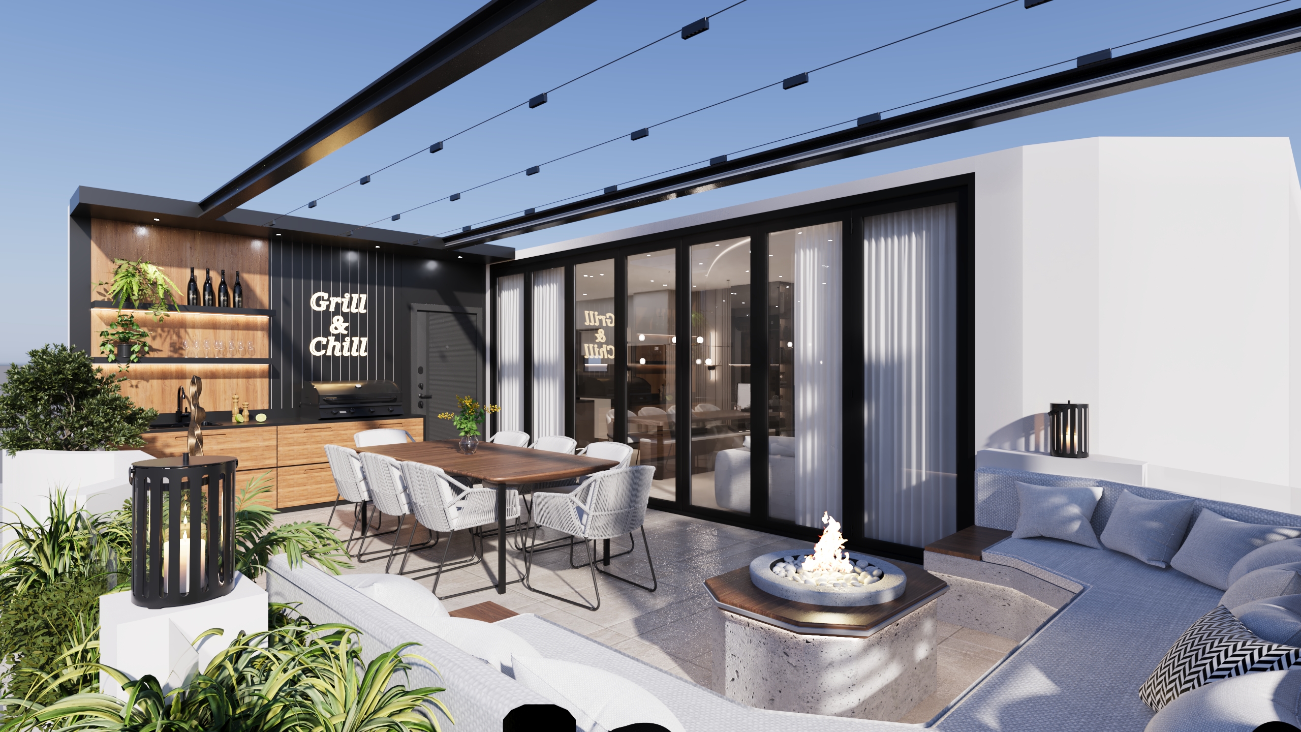 带屋顶区域的接待处丨埃及开罗丨KM The Platform-10