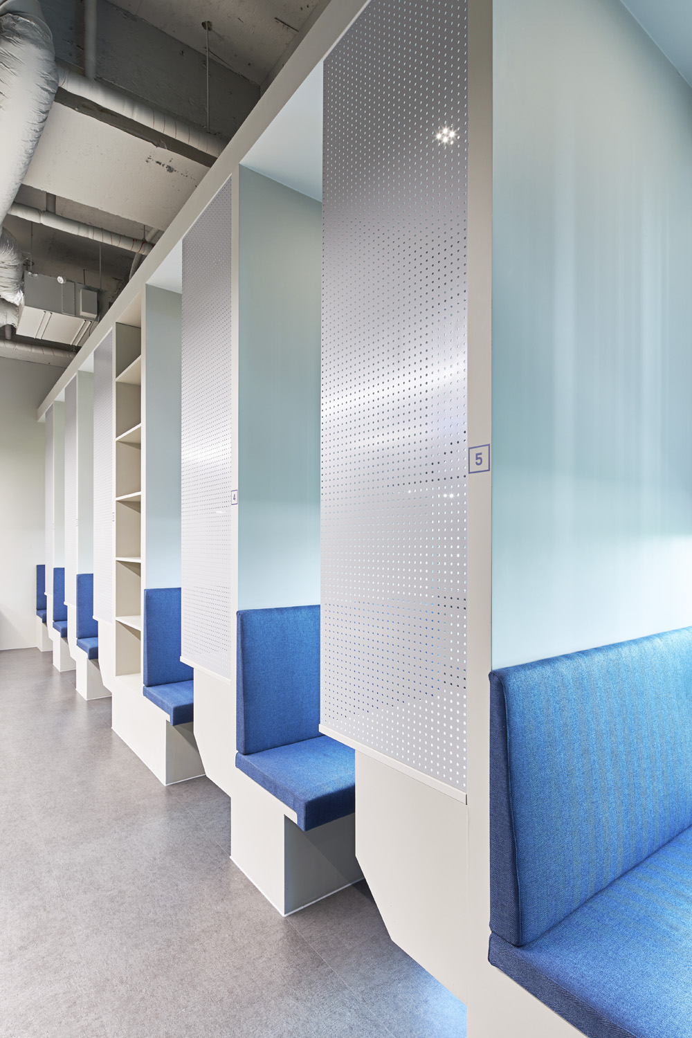 50 平清新蓝调工作室 设计展现简约美学-22