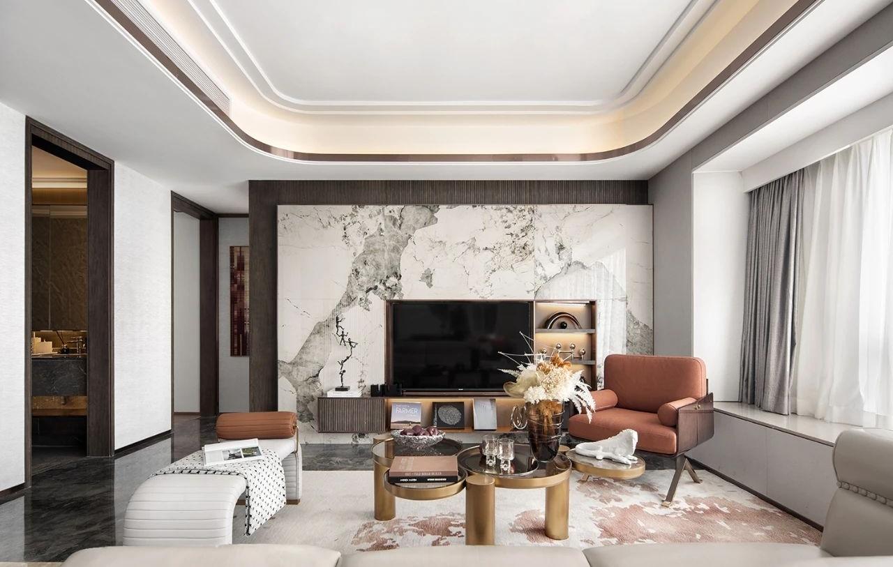 韶关中骏雍景湾样板房丨中国韶关丨LANSON蓝森设计-4