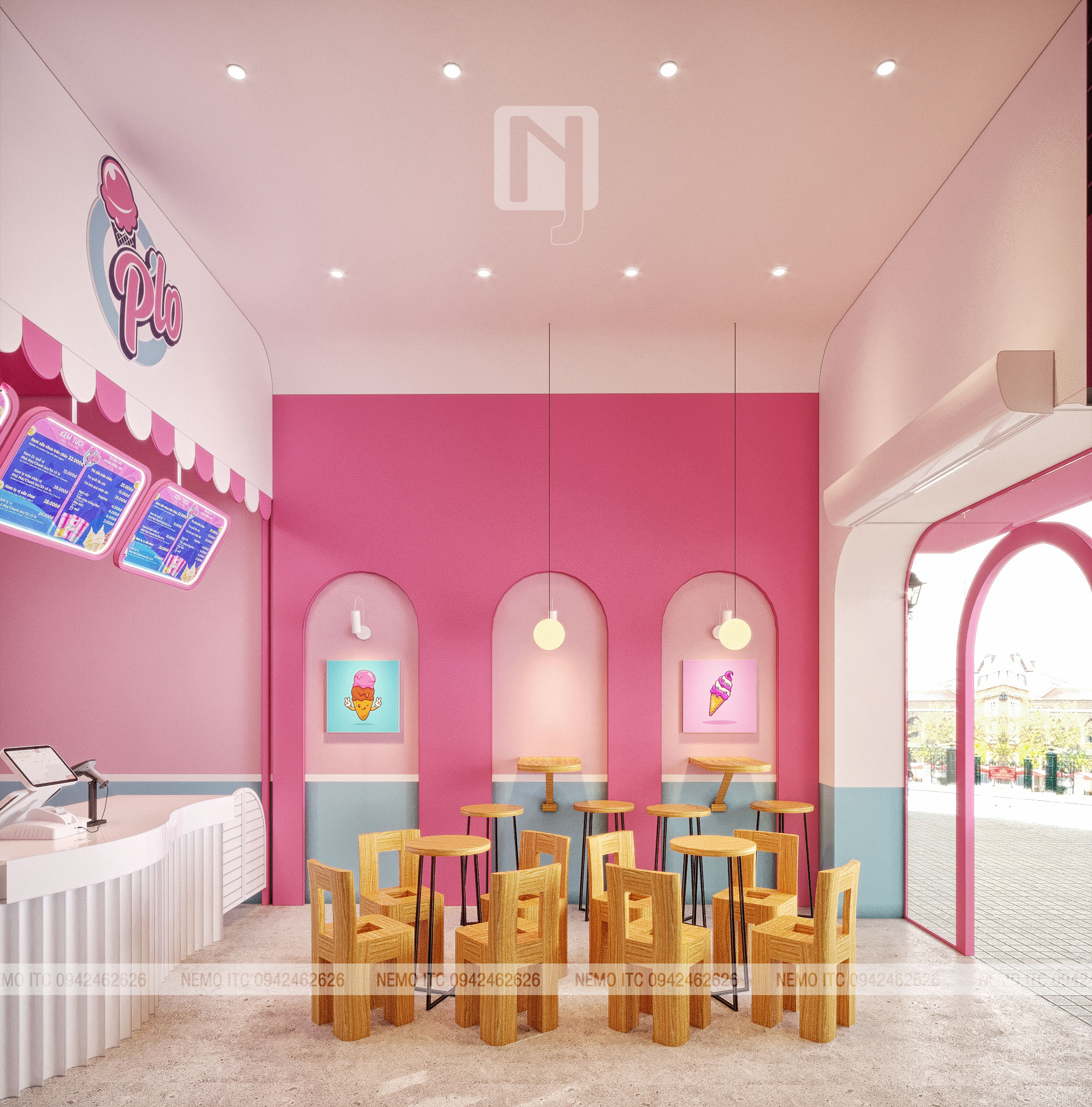 P'lo 冰淇淋店概念-7