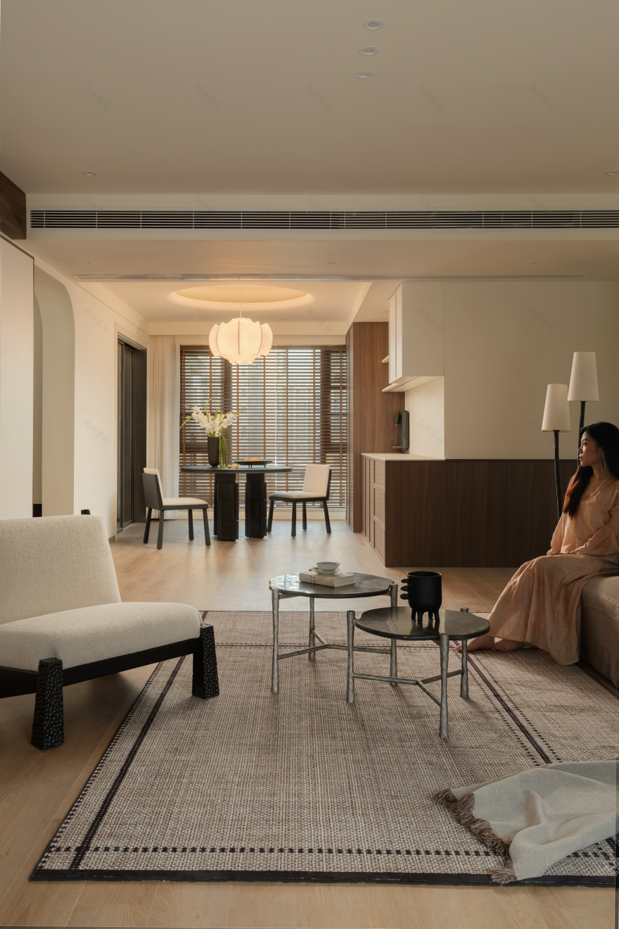 《东风入律》成都172㎡精装改造丨中国成都丨宏福樘设计-31