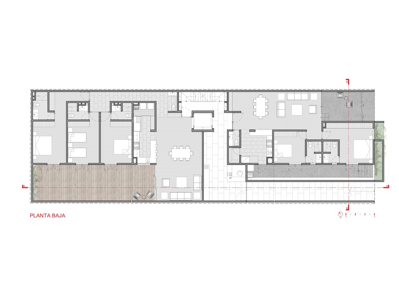墨西哥城市中心绿意盎然的高级公寓楼-28