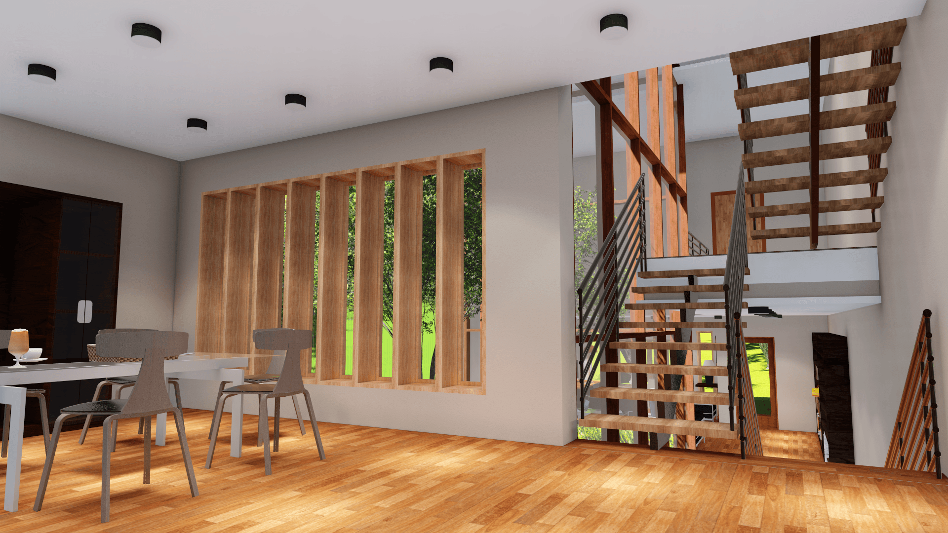 Proyecto Habitar Casa medianera 2015-10-9