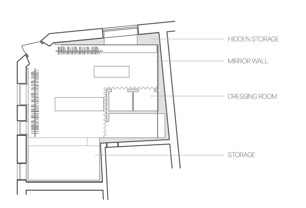 乌克兰基辅“辛迪加”裁缝店，旧建筑中的现代空间魔法-19