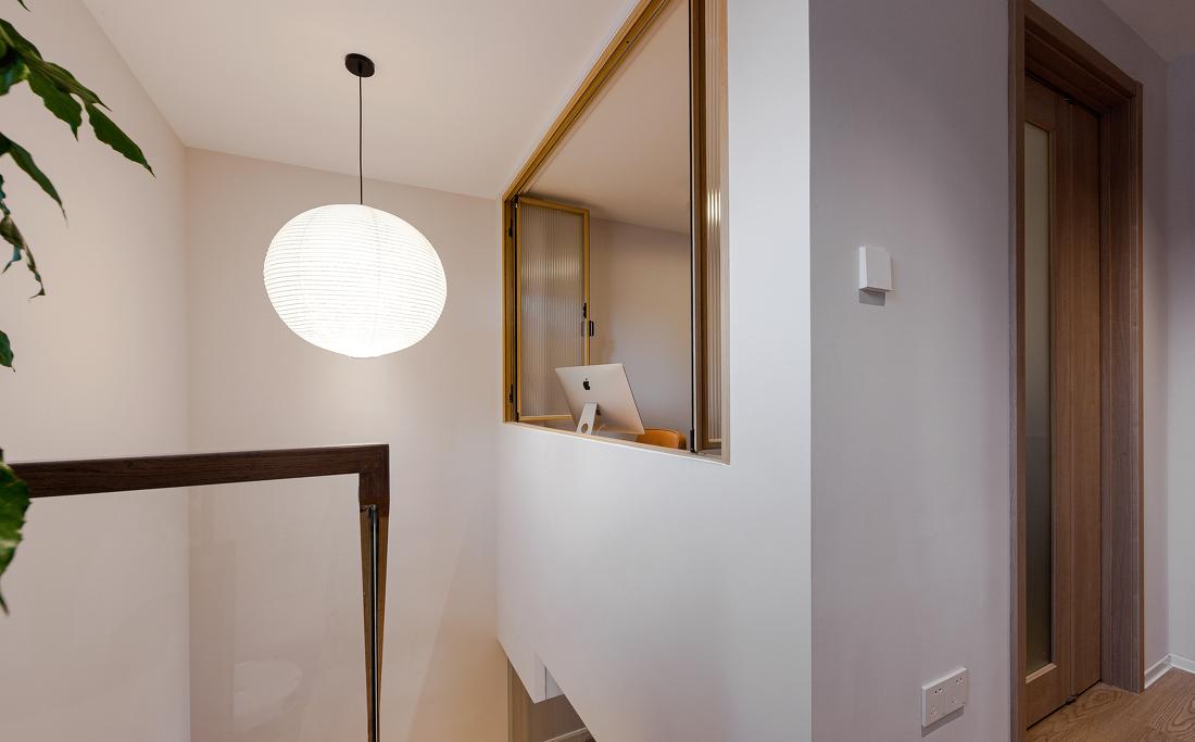 LDK 一体化原木风顶层复式设计-33