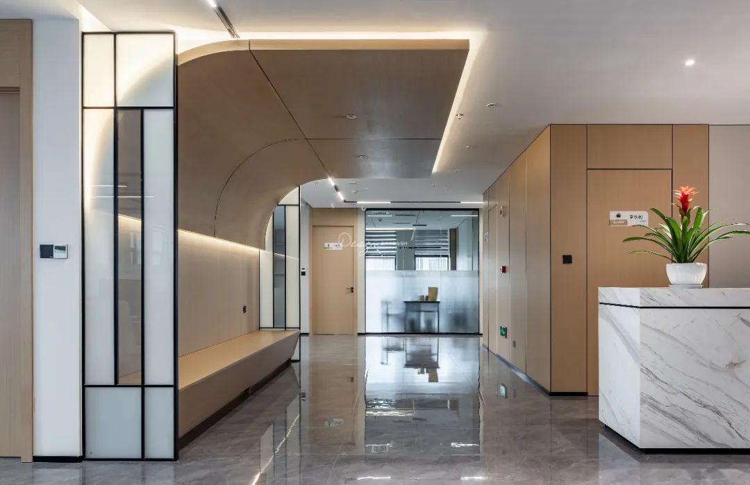 现代中式办公室设计丨中国昆明丨紫苹果国际设计-22