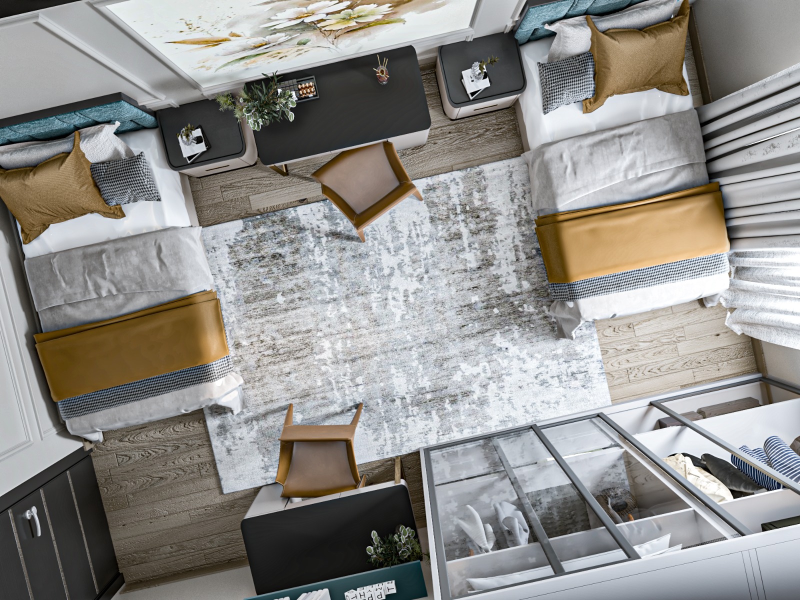 Same bedroom different design-7