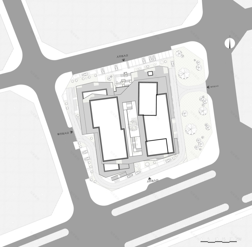 西安万科理想城北区小镇中心·池岛丨中国西安丨成都九十建筑设计有限公司-75