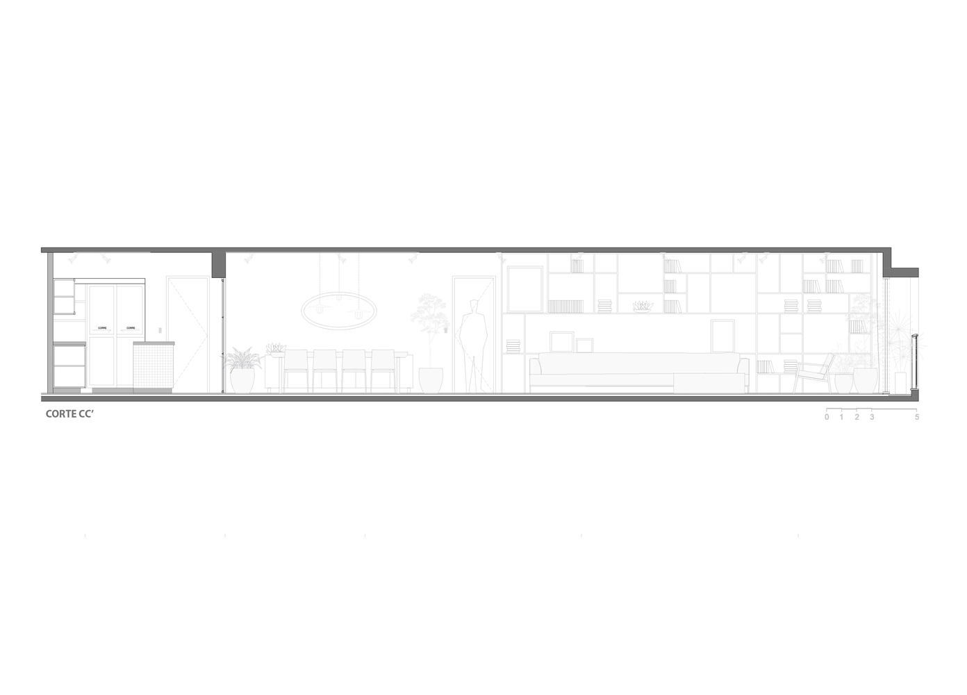 巴西圣保罗乡村风格平层改造-44