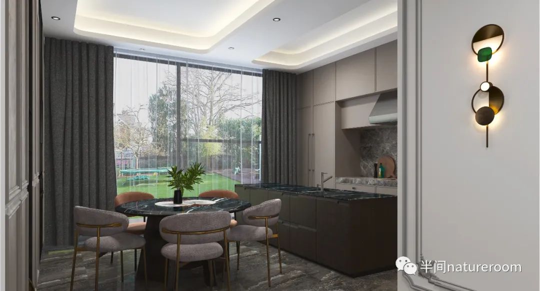 贵阳恒大 320㎡现代混搭软装设计丨中国贵阳丨上海半间设计贵阳分公司-29