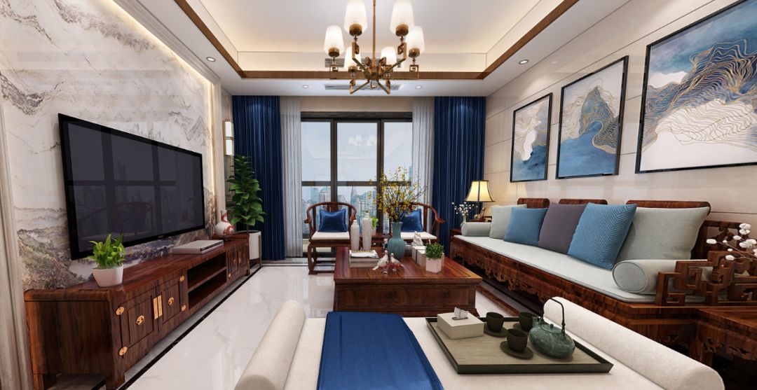 124㎡新中式丨申建伟：以人为本，格局为骨，造型为表！-27