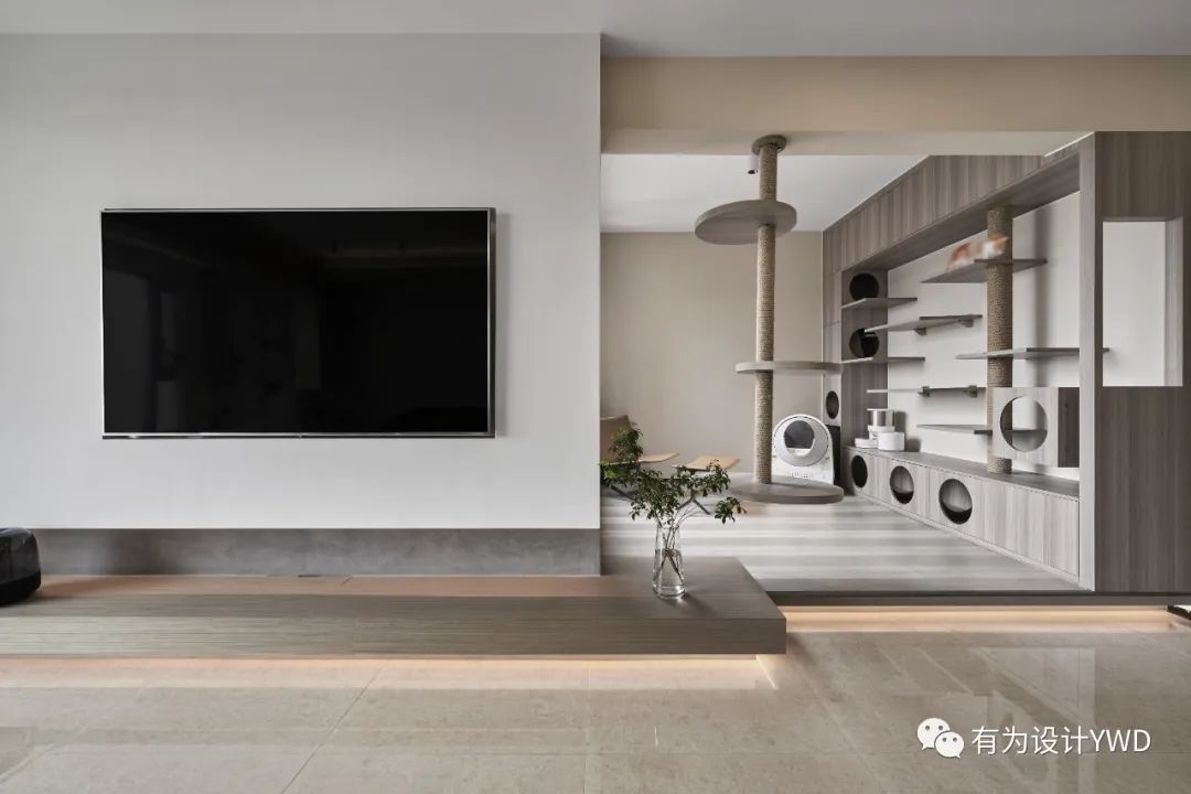 猫肥家润 · 138㎡四室猫宅的现代主义探索丨中国佛山丨佛山有为室内设计有限公司-42