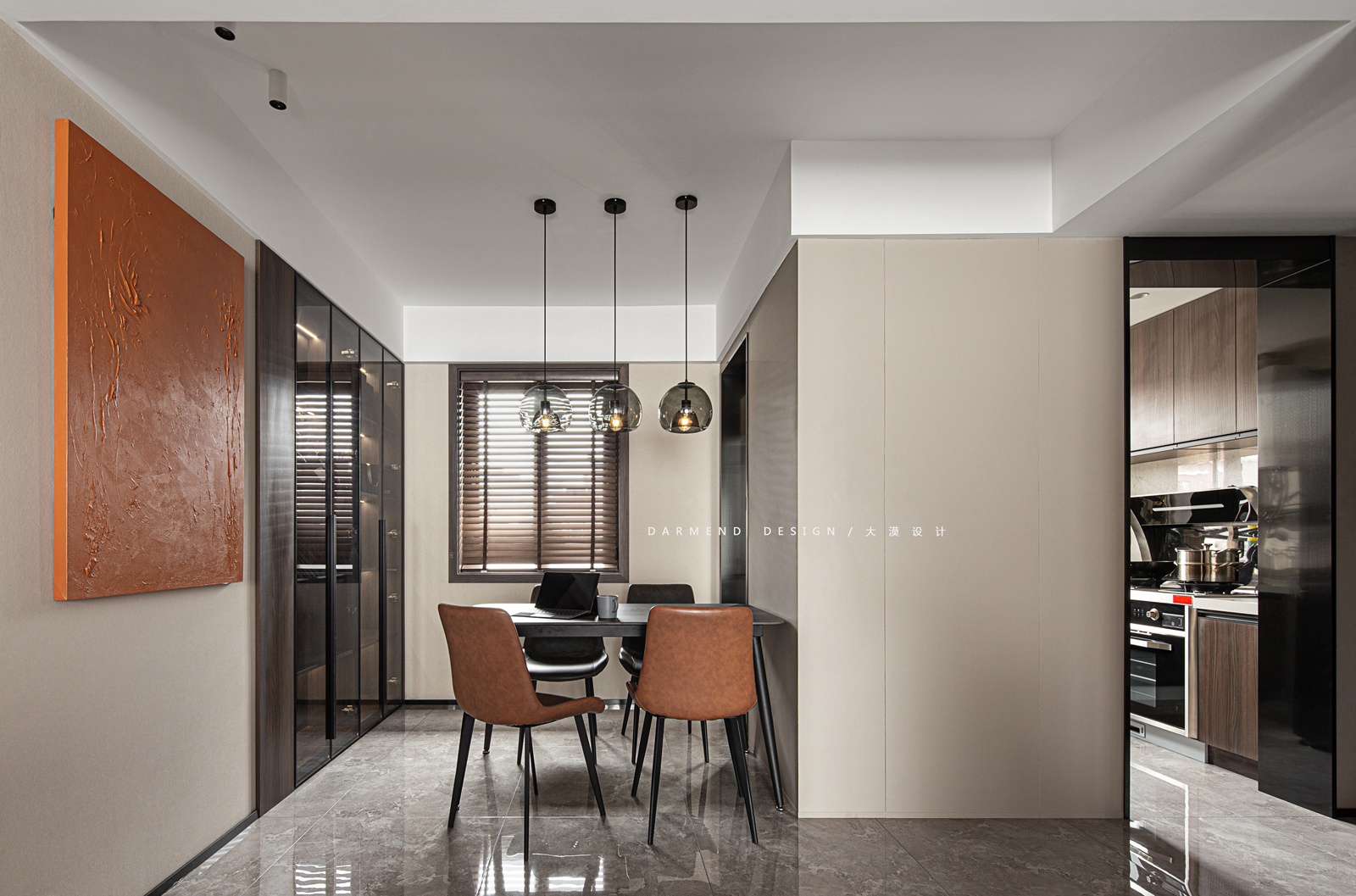 焦糖丨中国南京丨大漠·室内设计-25