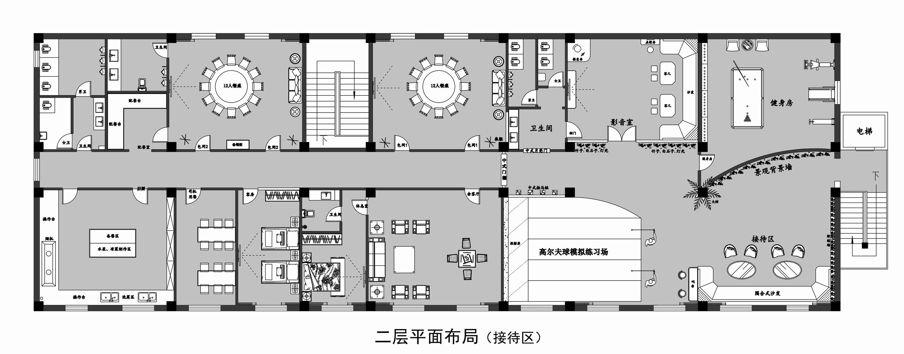 太极阴阳的大明会所设计-9