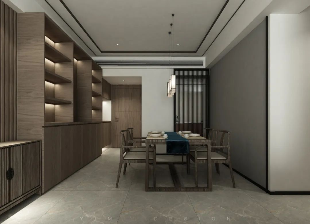 越秀区 89.9㎡雅致之家,东方美学与现代简约的完美融合-34