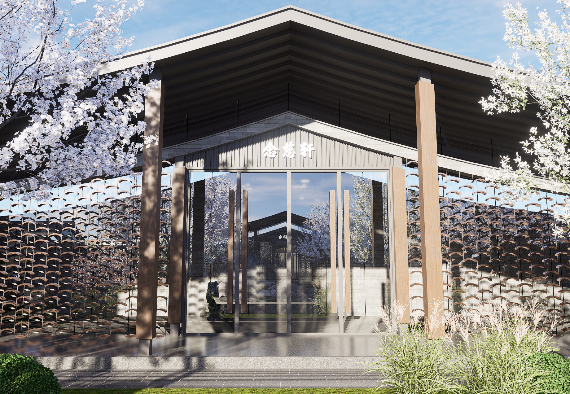 现代生命文化纪念馆设计-14