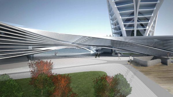 海滨双子塔 | 扎哈·哈迪德建筑事务所的澳大利亚新地标-8