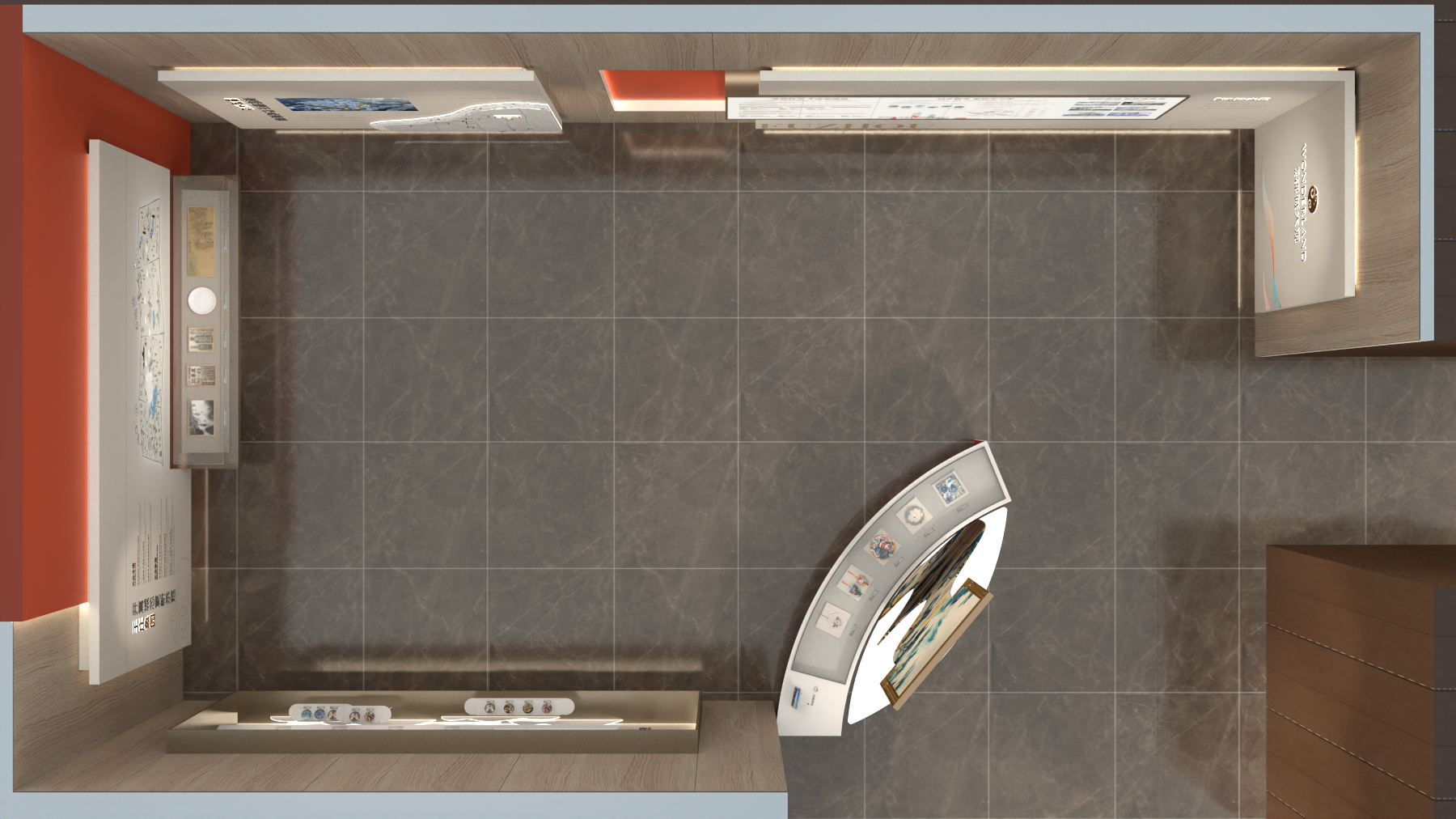 新中式展厅设计-7