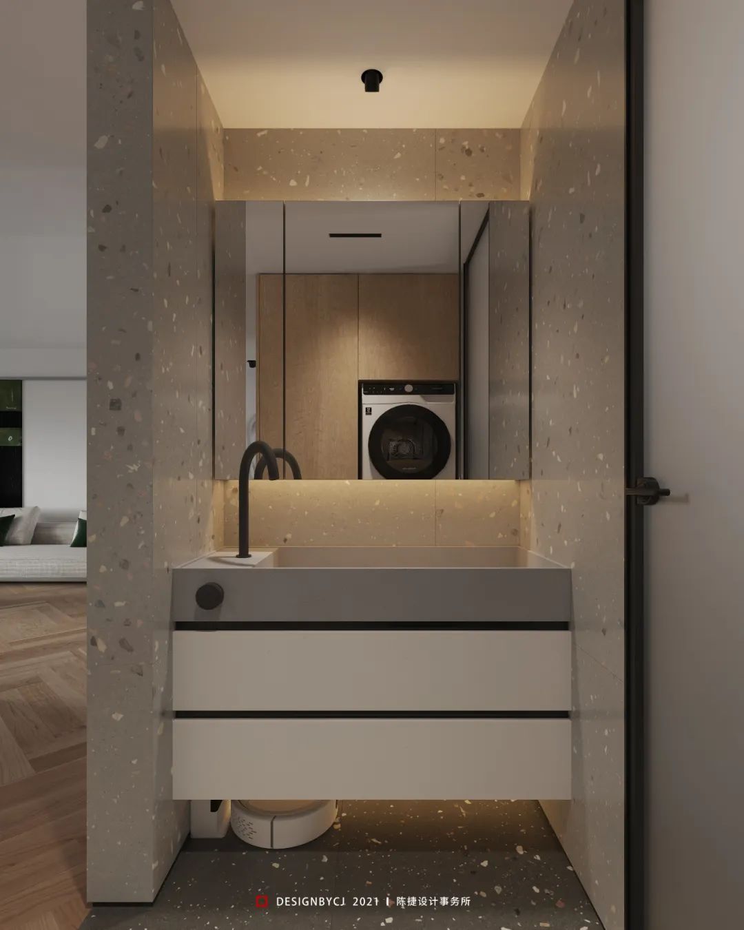 汕头悦景逐光 · 现代极简空间的光影魅力丨中国汕头丨集句设计-49