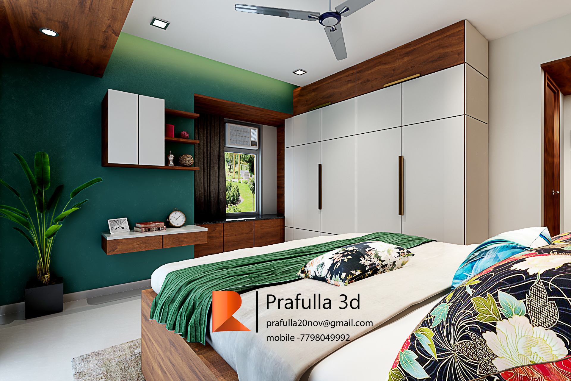 2BHK 公寓室内设计丨Minal Gupta-9