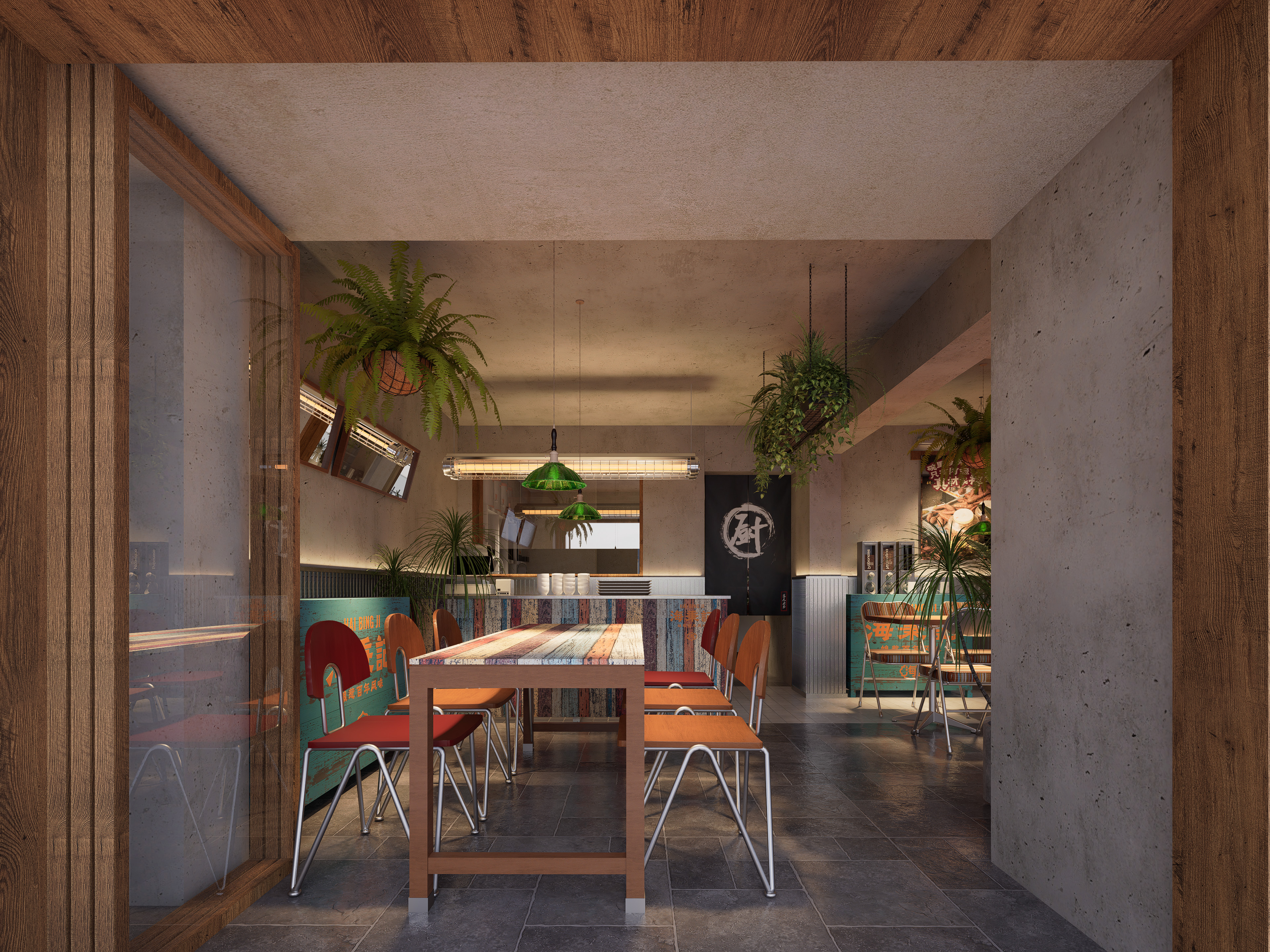 海秉记首店设计｜海南特色菜餐厅-5