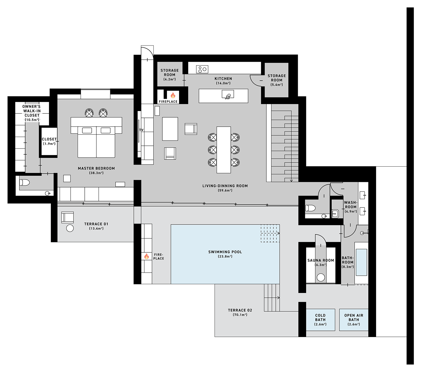 日本群马县水上町 NOT A HOTEL 温泉别墅丨SUPPOSE DESIGN OFFICE-128