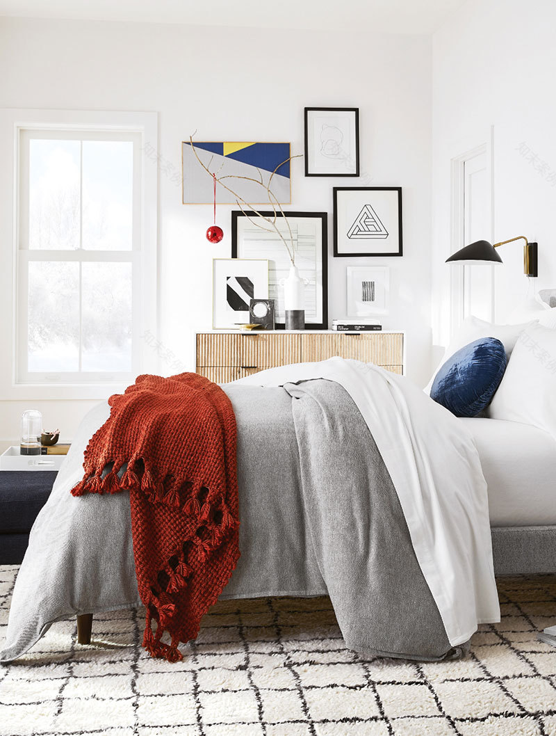 西 elm 现代圣诞装饰,引领节日家居新潮流-26