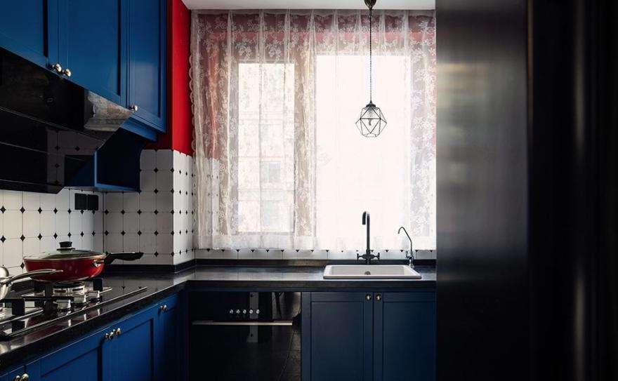 色彩冲击下的摩登复古家居设计-23