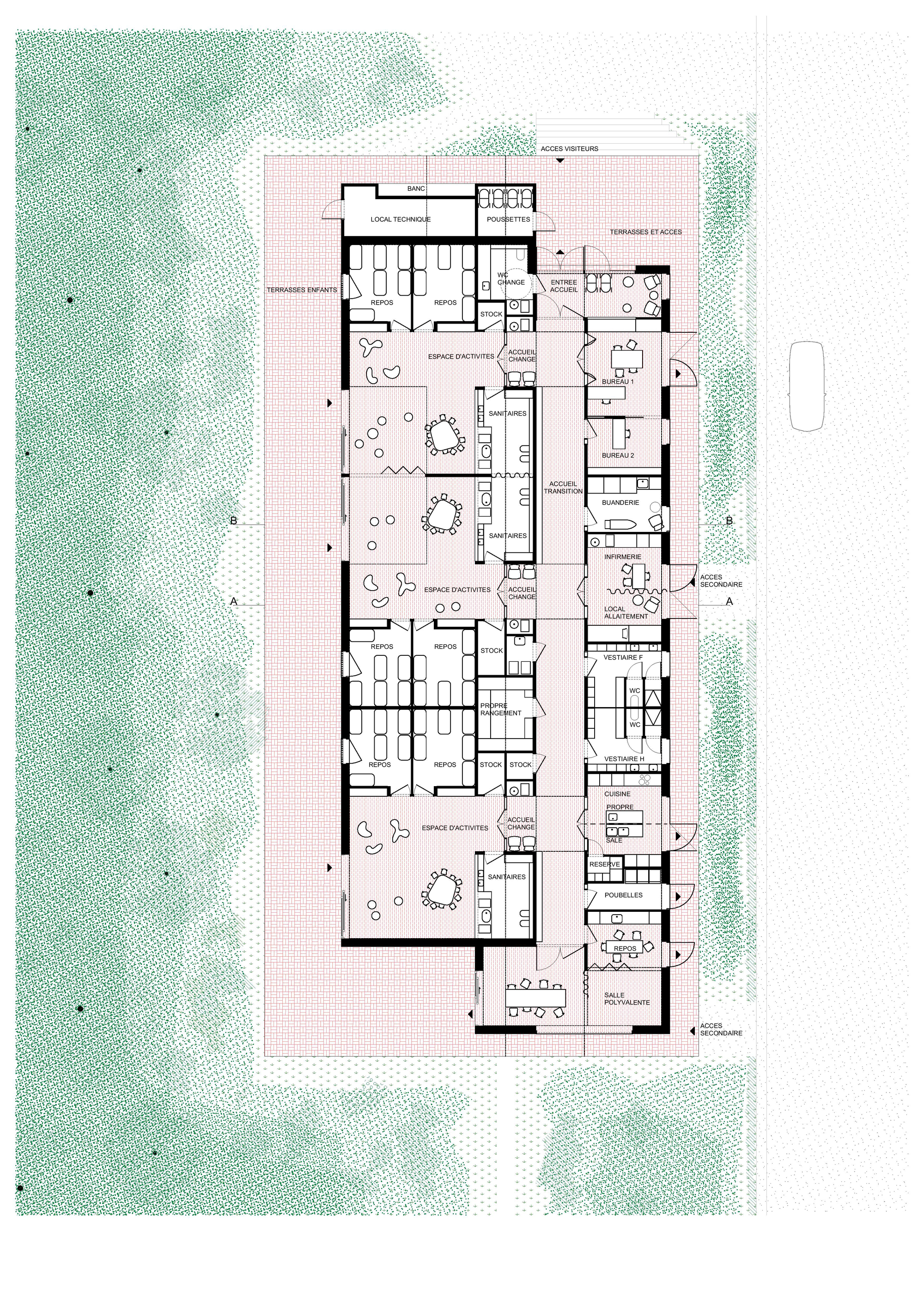 Crèche The Squirrels Kindergarten / Goffart-Polomé Architectes-8