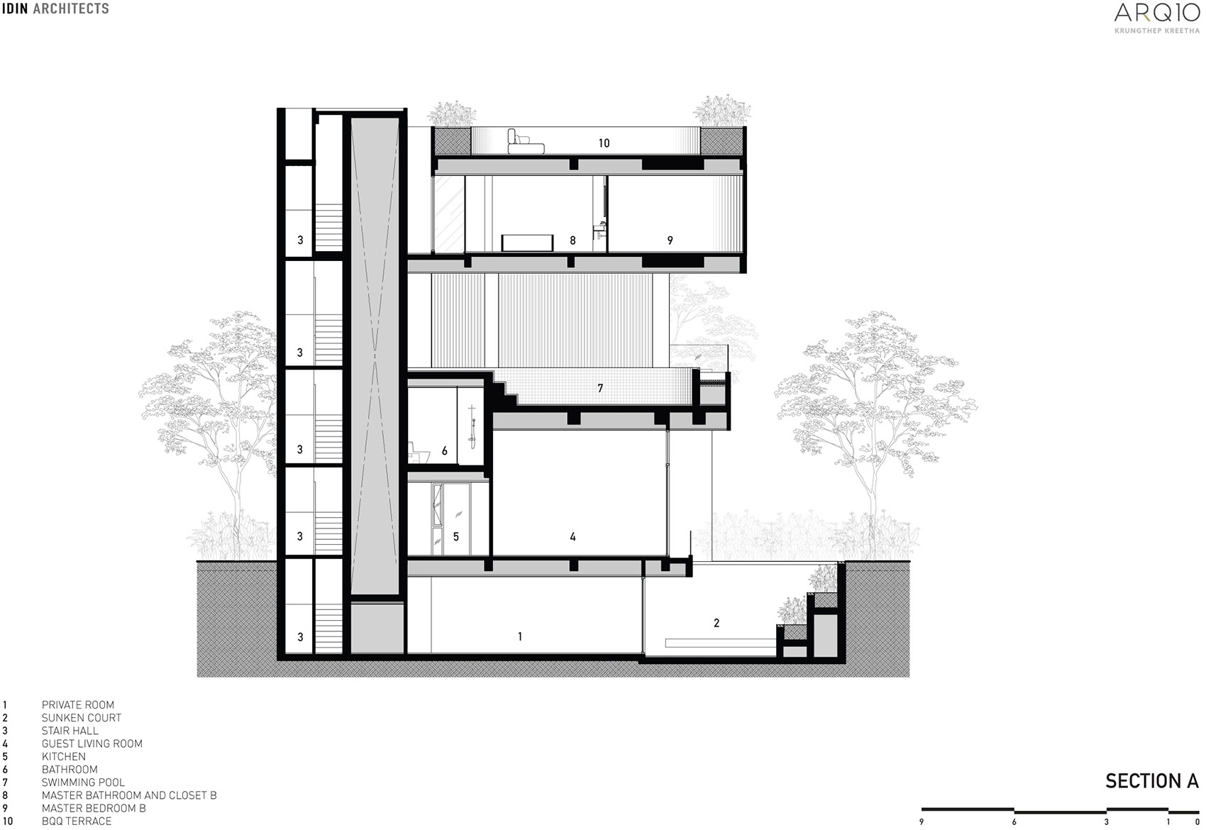 ARQ10住宅，泰国 / IDIN Architects-87