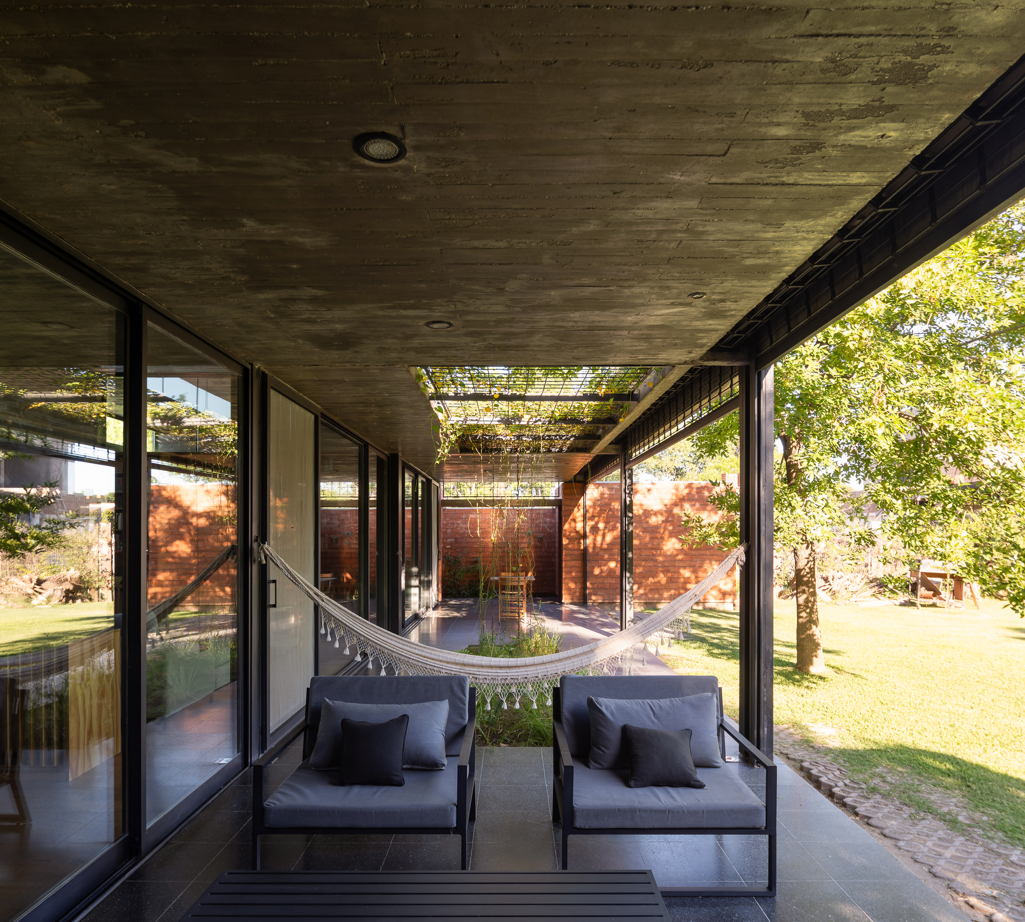 七庭院之屋丨阿根廷丨Arquitectura Spinetta-30