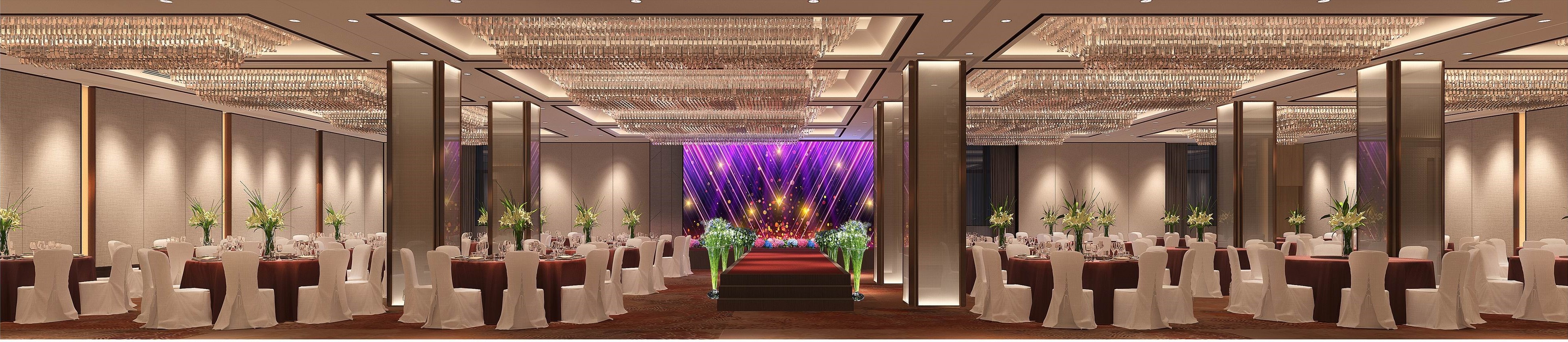 盐城东亿国际大酒店宴会厅现代简约风格空间设计丨中国盐城丨苏州中麦设计事务所-24