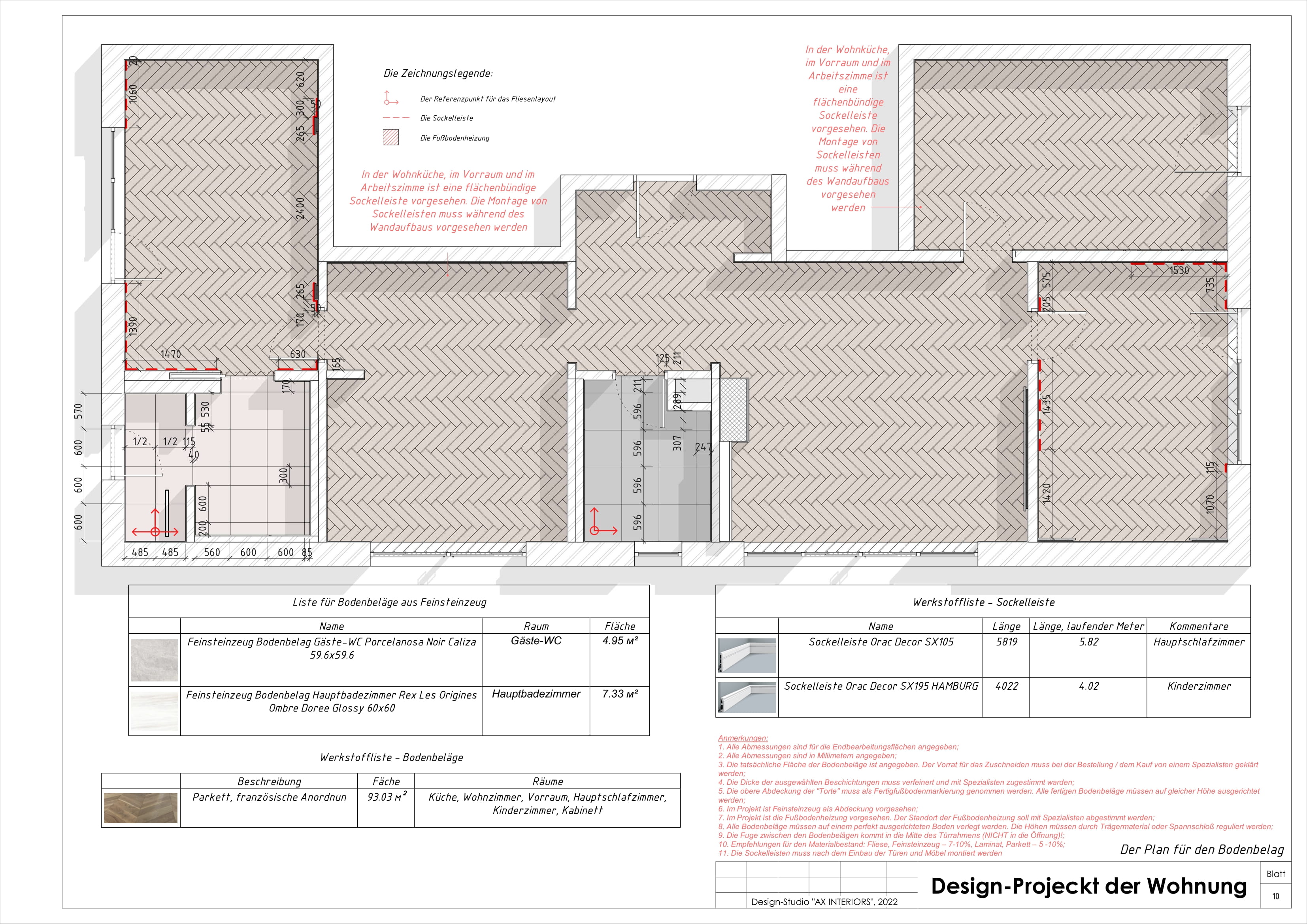 Drawings of an apartment in Germany-9