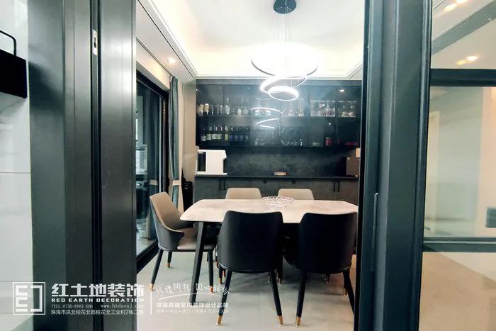 珠海华发国际商务中心现代轻奢风,冷热碰撞的优雅空间-41