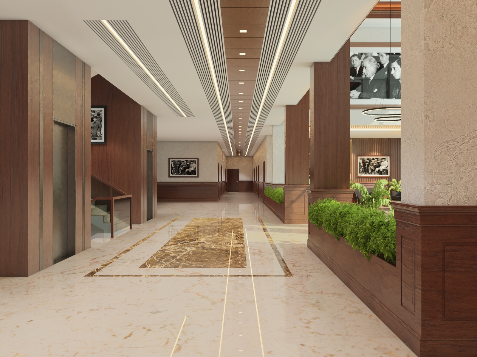 办公室大堂设计丨TurkeyAmasya丨M.Sc. İbrahim Çetin Küçük-9