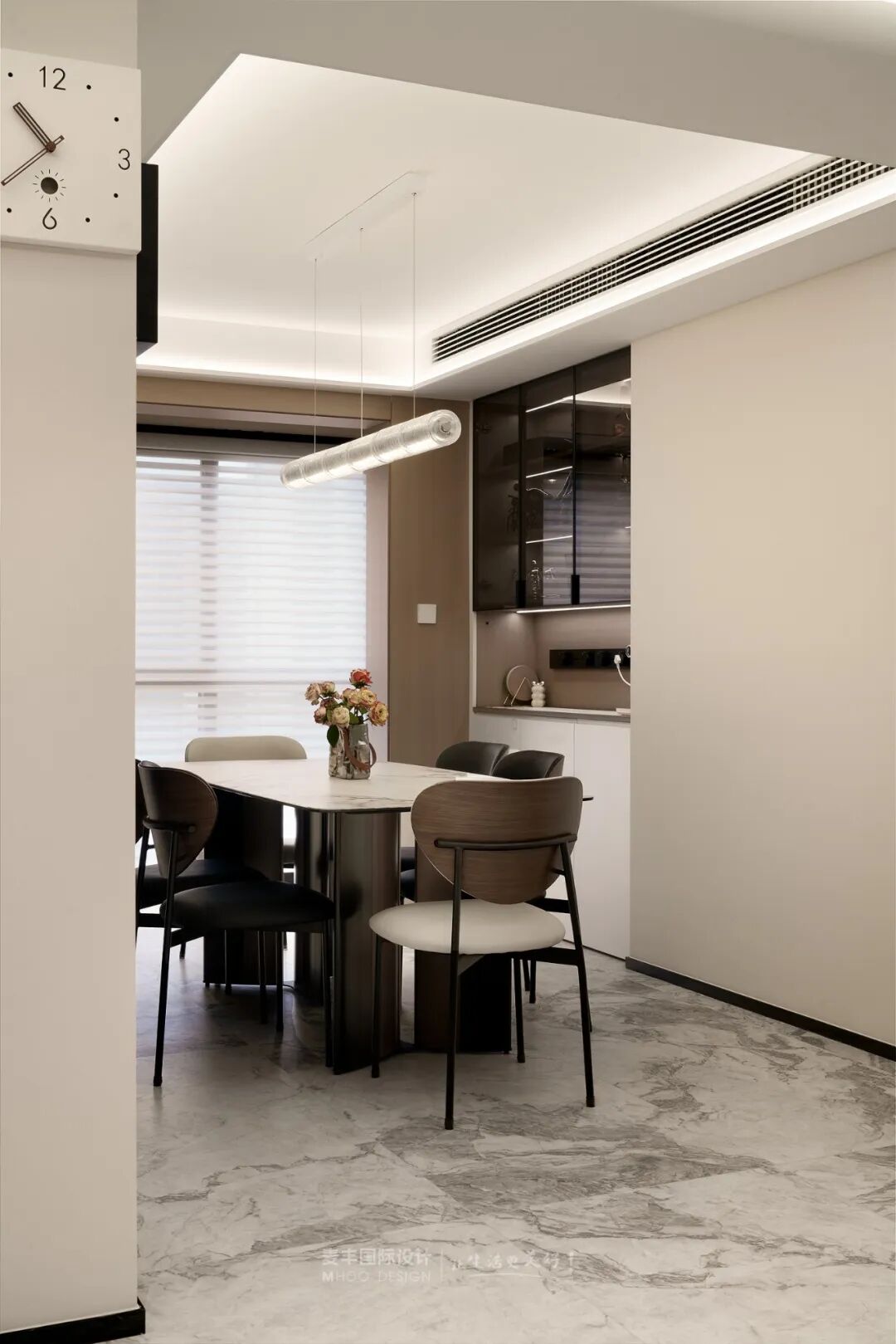 MHOO|云浦家园160㎡现代风：光影与日常的温柔和鸣-23