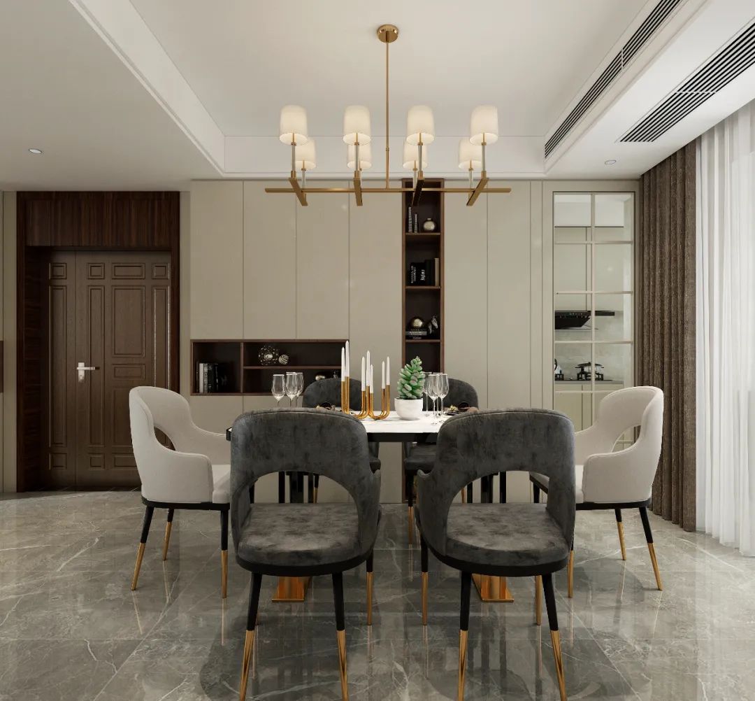 新中式生活美学的完美呈现丨龙瑞装饰-26