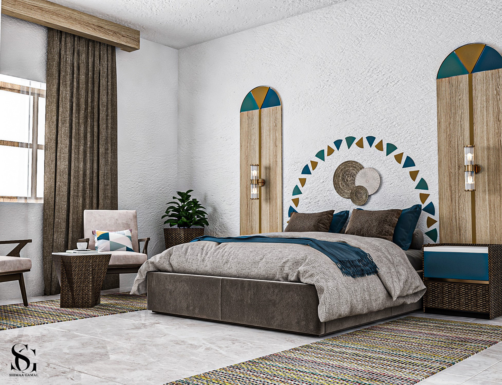 努比亚酒店房间设计-0