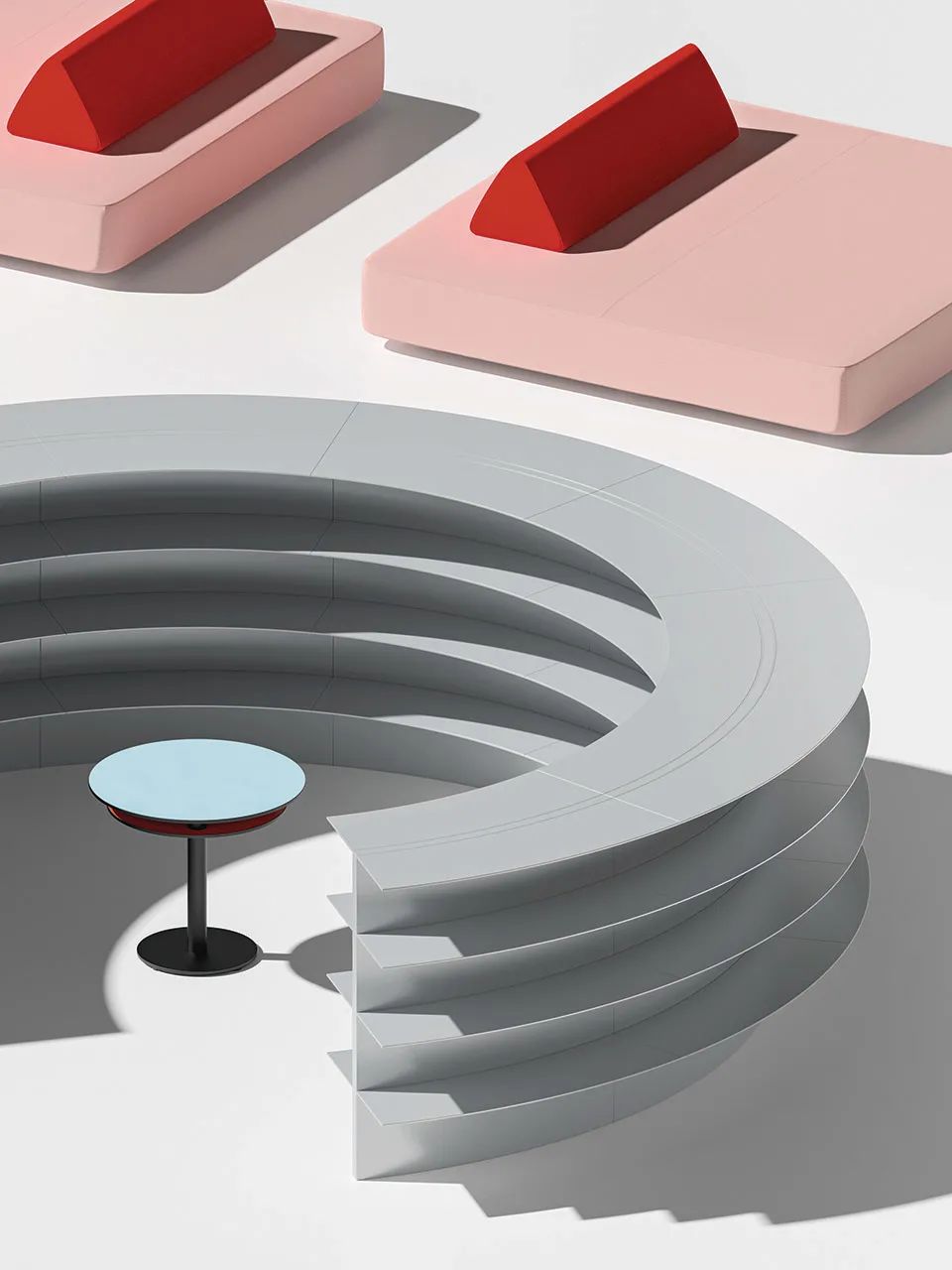 PRINCIPLES 模块化办公家具丨意大利米兰丨OMA-41