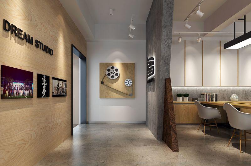 青岛追梦影视工作室 | 几何创意办公空间-31