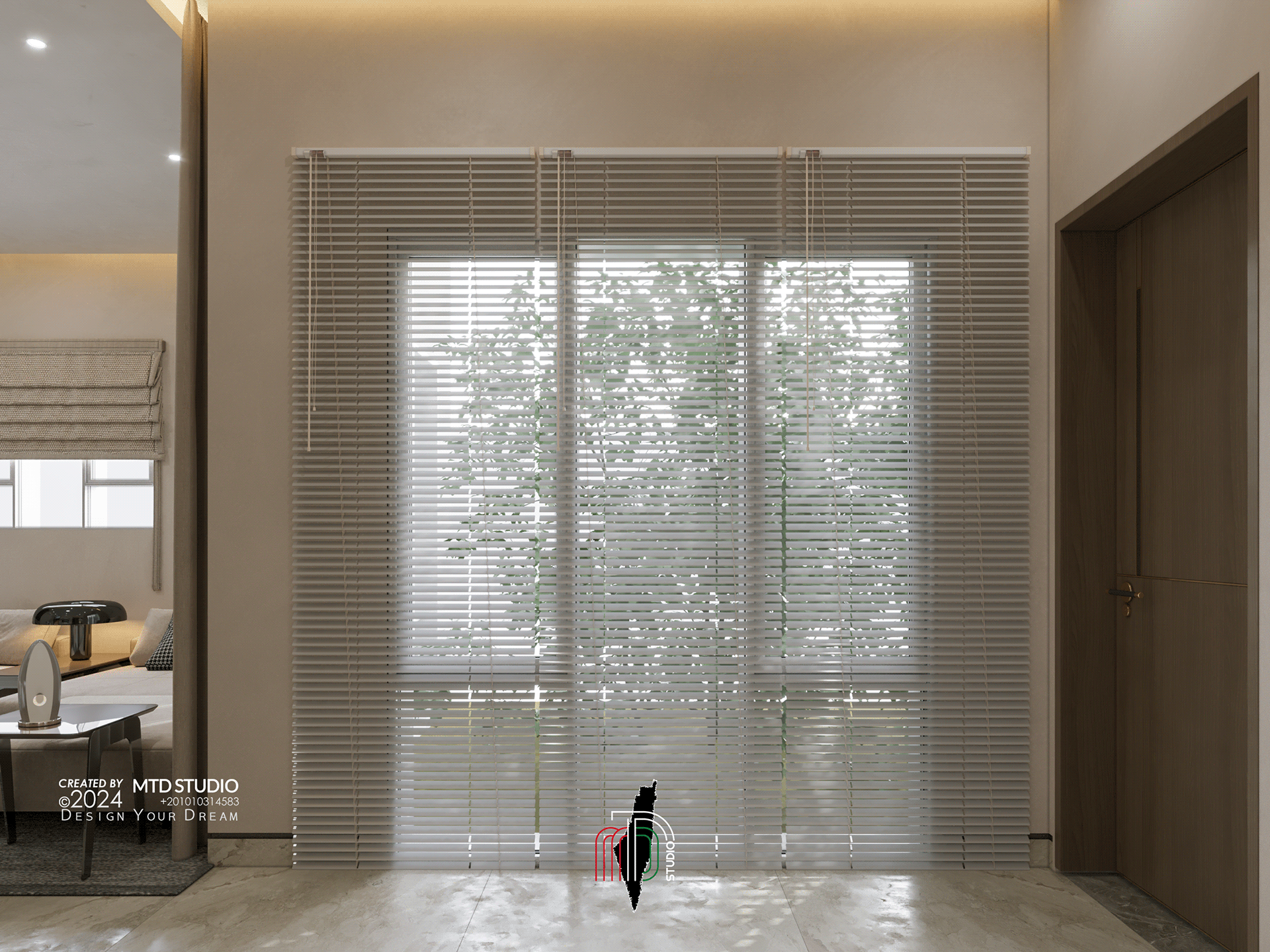 家庭客厅室内设计丨沙特阿拉伯丨MTD Studio-12