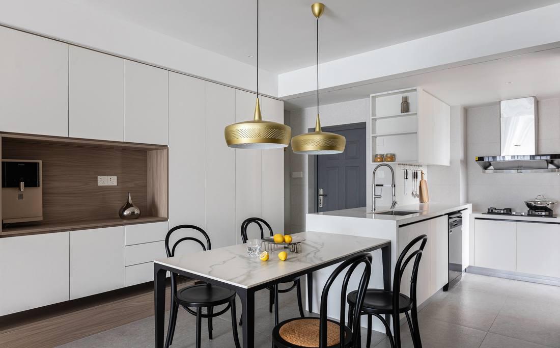 89㎡小三居现代简约设计-23