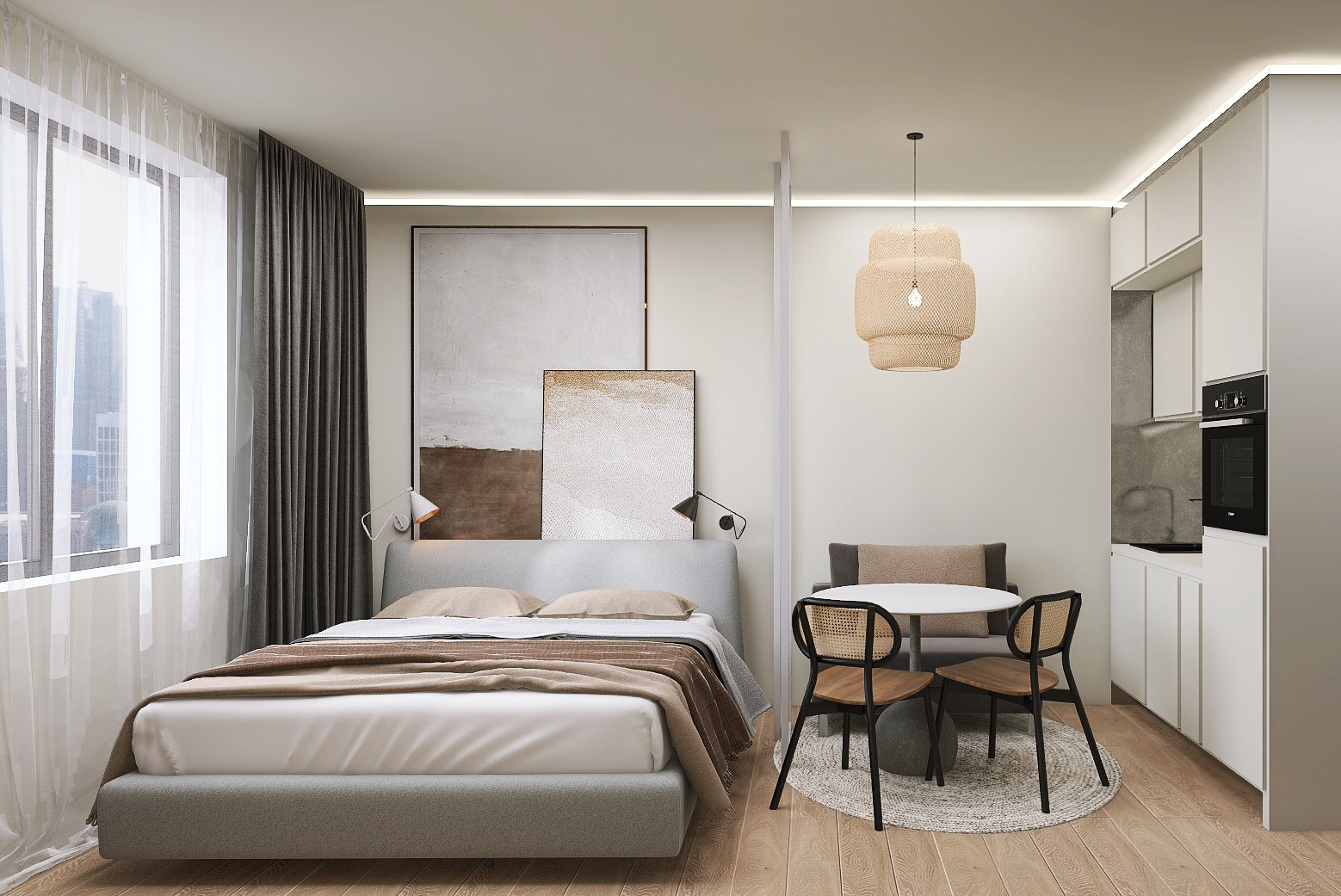 25平温馨二人“家庭小窝”室内设计-22