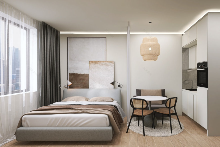 25平温馨二人“家庭小窝”室内设计-22